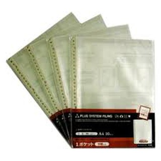 Bìa lỗ Plus A4