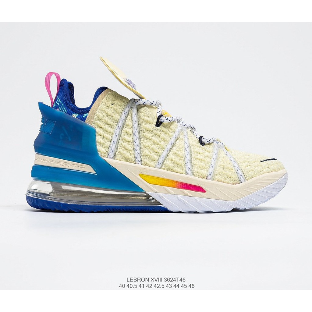 GIÀY SNEAKER MÃ SẢN PHẨM_Nike LeBron 18 NHIỀU MÀU PHONG CÁCH FULLBOX + FREESHIP KHI MUA 2 SẢN PHẨM