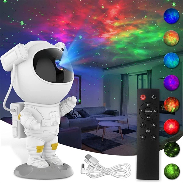 Đèn Bàn Laser Phi Hành Gia Galaxy Trang Trí Phòng Ngủ Phòng Khách Mang Kiểu Dáng Hiện Đại Độc Lạ Bảo Hành 12 Tháng