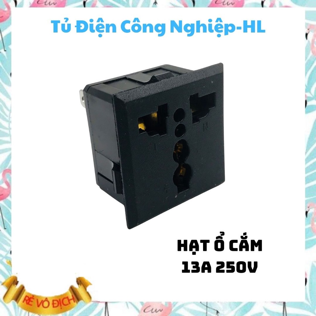 Hạt Ổ Cắm AC 13A 250V, Hạt Ổ Cắm Âm Tường