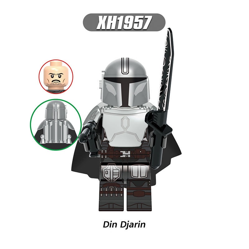 Mô Hình Nhân Vật Boba Fett Jango Fett Luke Skywalker X0343