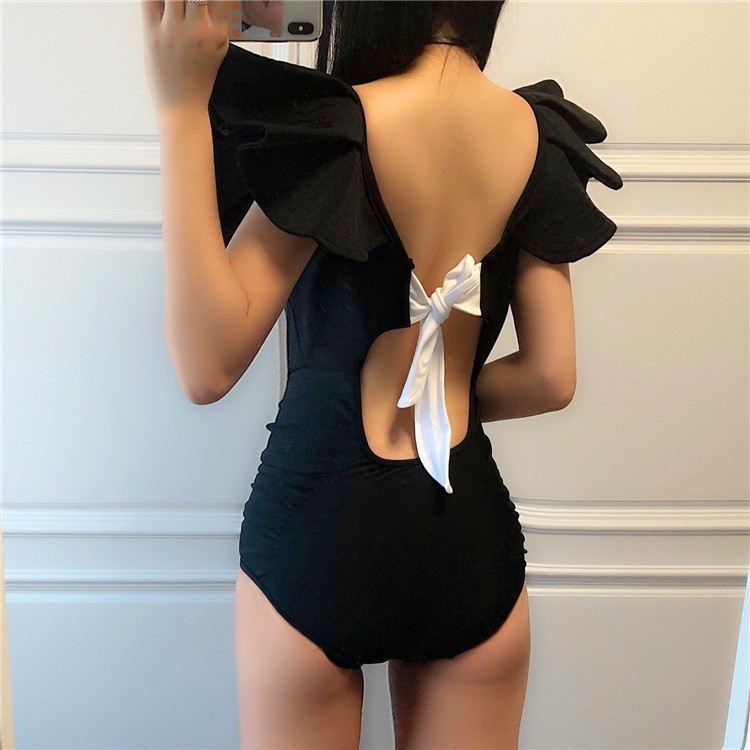 (CÓ SẴN) BIKINI CÁNH TIÊN  ĐEN HÀNG QUẢNG CHÂU CHUẨN LOẠI 1 CÓ BIGSIZE