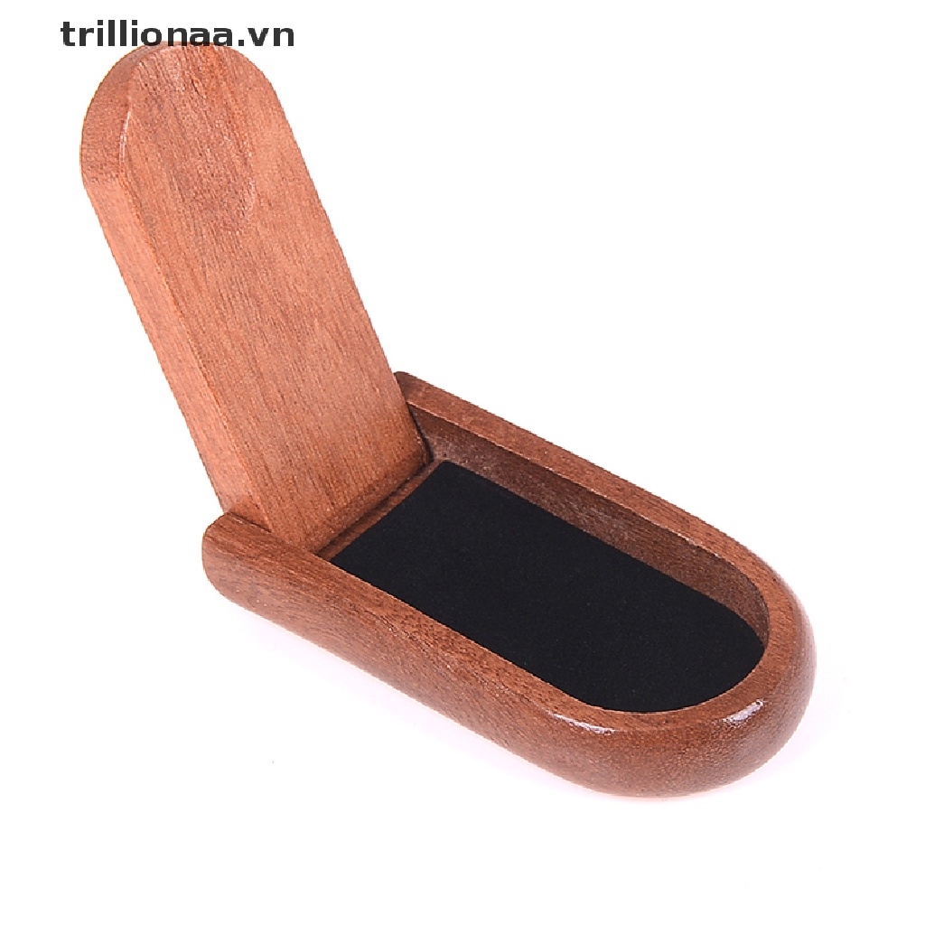 [Triillionaa] Giá Đỡ Ống Hút Thuốc Lá Bằng Gỗ Bền Có Thể Gập Lại