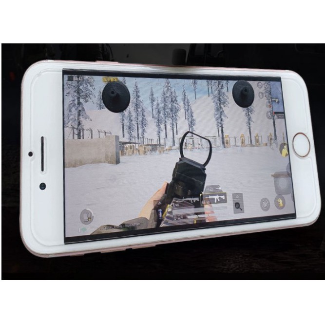 YDGD Bộ 2 Nút Bấm Chơi Game PUBG , nút cảm ứng hút , k có độ trễ 25 W632