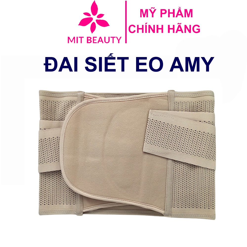 Đai siết eo Amy gen nịt định hình sau sinh ôm chặt eo giúp vòng eo thọ gọn Mit Beauty