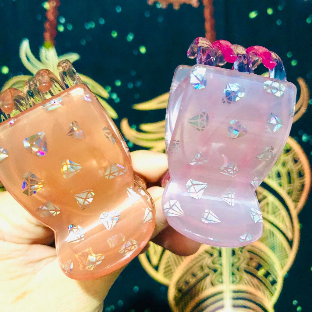 Kẹp tóc càng cua 5 rang kim cương cao cấp