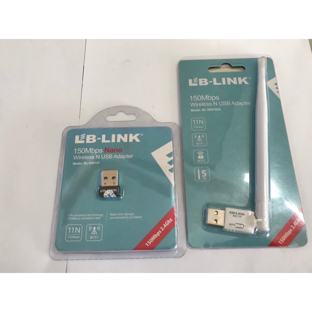 [Chính hãng] USB thu wifi Lblink WN151 dùng cho PC và Laptop tiện dụng Bảo hành 24 tháng