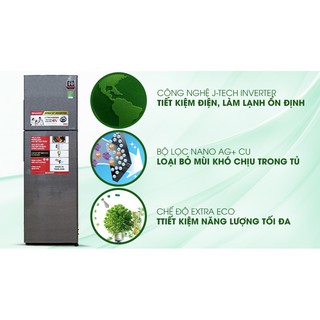 Tủ lạnh Sharp Inverter 271 lít SJ-X281E-DS (Miễn phí giao tại HCM-ngoài tỉnh liên hệ shop)