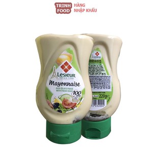 Nước sốt chấm mayonnaise lesieur trộn salad nước sốt chấm rau củ hải sản đồ chiên - Nhập khẩu pháp 220gram m2004 Trinh