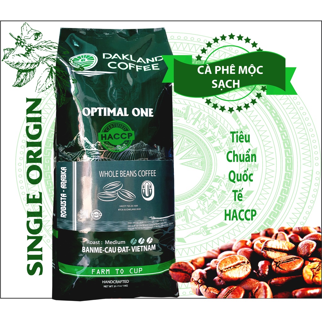 Cà Phê Nguyên Chất - DAKLAND COFFEE- OPTIMAL