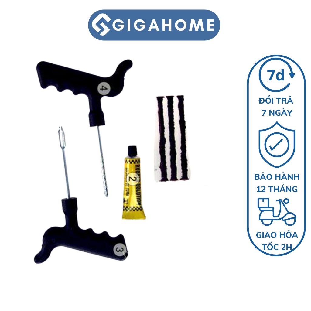 Bơm Hơi Đạp Chân Cho Xe Máy, Xe Đạp GIGAHOME 1 Piston Tiện Lợi, Nhanh Chóng 3086
