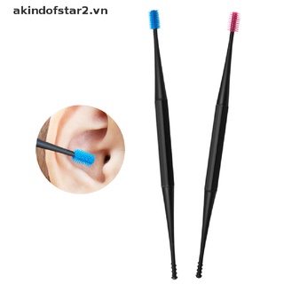 Dụng cụ lấy ráy tai hai đầu bằng silicon mềm