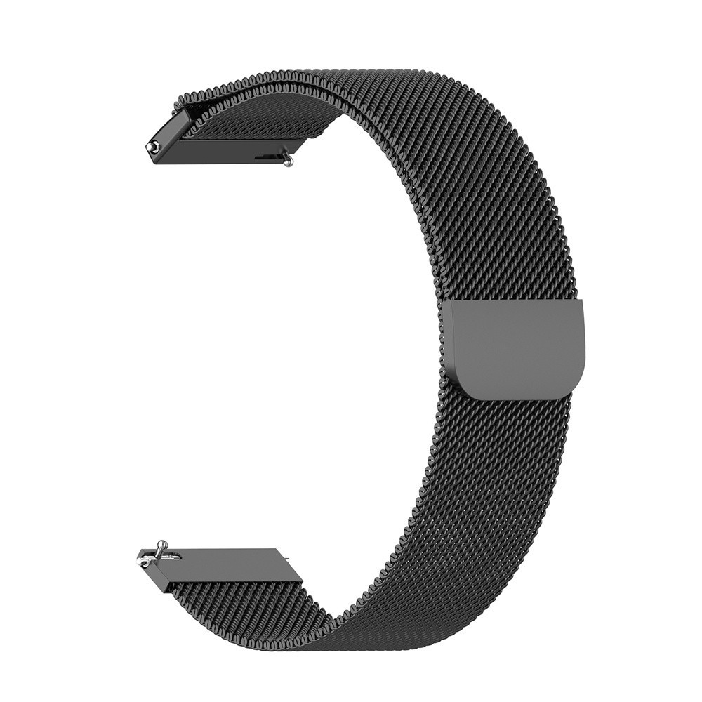 Watchband For Xiaomi Huami AMAZFIT BIP LITE Strap Smart Watch Straps and Clasps 20mm Band for AMAZFIT BIP Milanese Magnetic Stainless Steel Wristband Bracelet