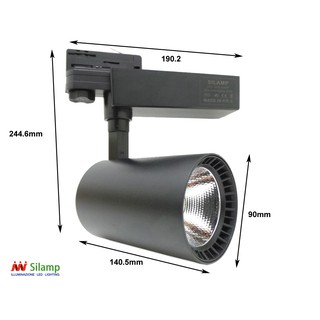 Đèn Led chiếu điểm thanh ray 30W Silamp | Đèn rọi ray spotlight