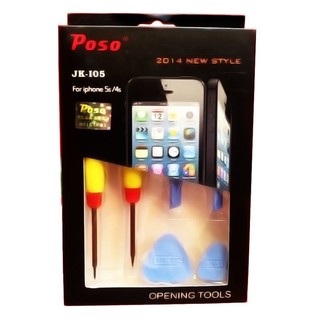 Bộ vít mở iphone 5 5s 4s - poso jk-i05