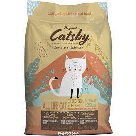 Hạt cho mèo Catsby 1kg, thức ăn khô dinh dưỡng cao cho mèo lớn con nhỏ mọi lứa tuổi Con Mèo Xiêm