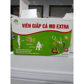 VIÊN GIẤP CÁ MD EXTRA HỖ TRỢ TÁO BÓN TRĨ