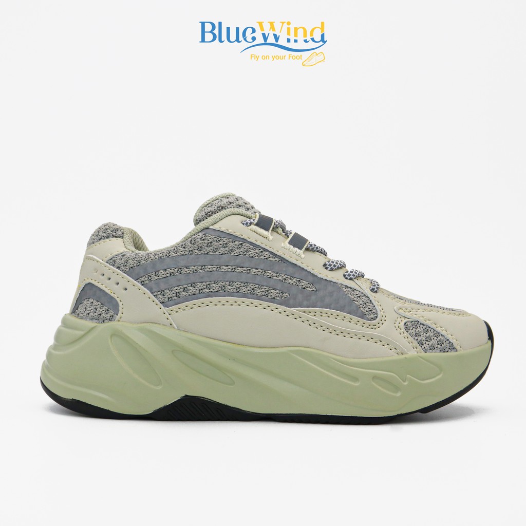 Giày Thể Thao Nam Nữ Phản Quang Kiểu Dáng Hàng Quốc BLUEWIND 68344