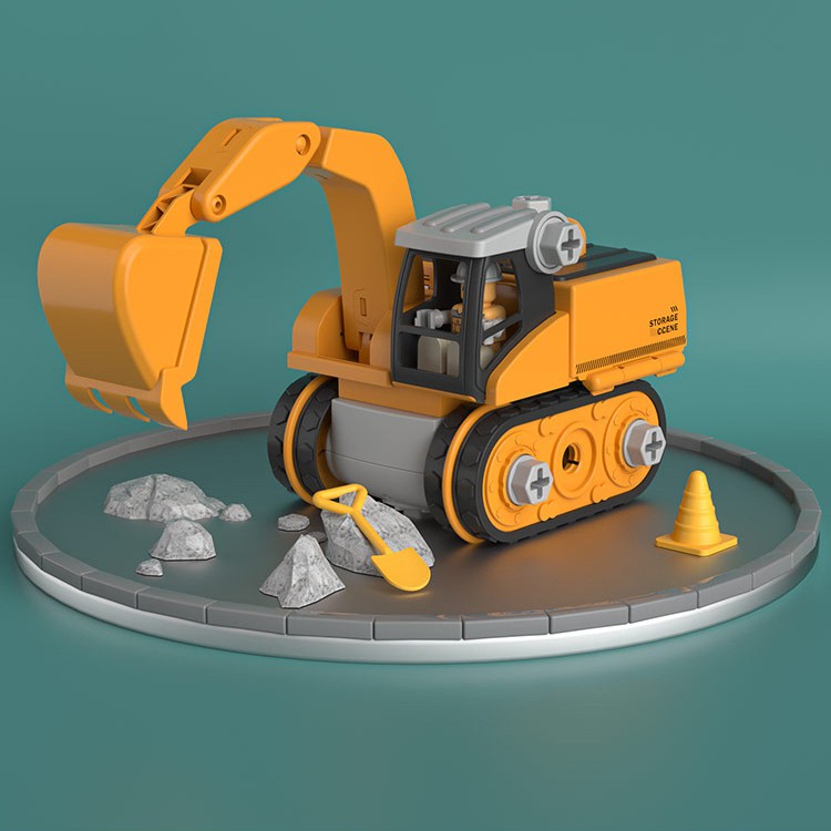 Đồ chơi xe công trình đa năng 4in1 L151 mới nhất 2021