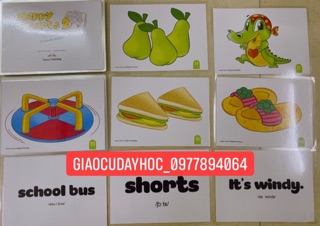 FLASHCARD HAPPY HEART 2( 60 thẻ ép plastic)