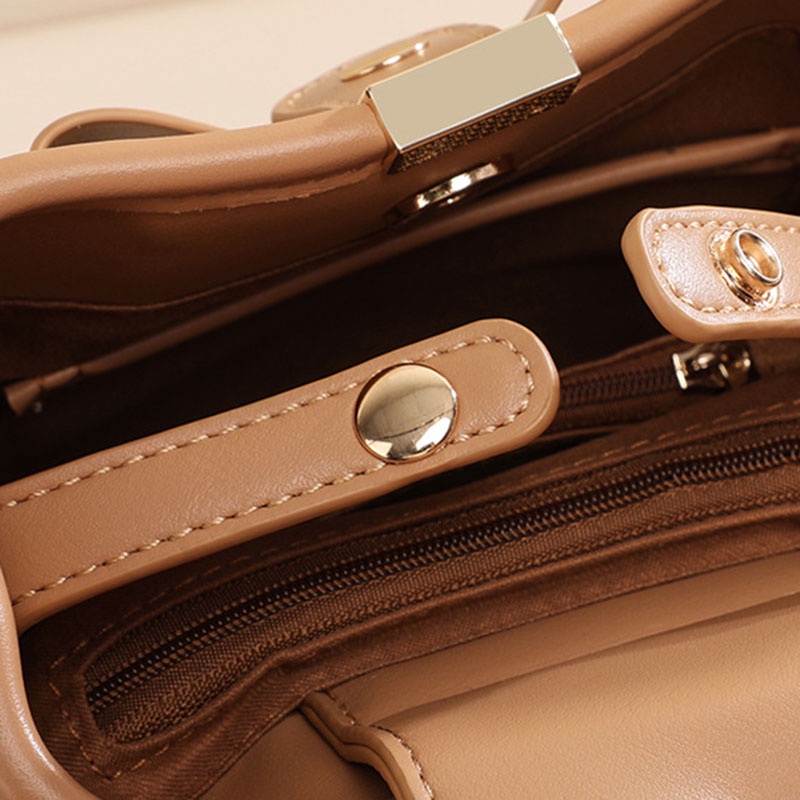 Túi đeo chéo IELGY dạng xô cao cấp dễ phối đồ thời trang cho nữ