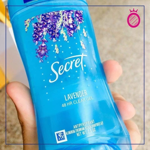 Lăn khử mùi dạng gel Secret Mỹ hương Lavender | BigBuy360 - bigbuy360.vn