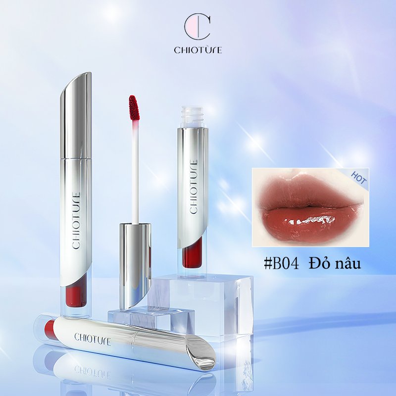 Son tint Chioture Glosy Lip Glaze mềm mịn cho đôi môi căng mọng