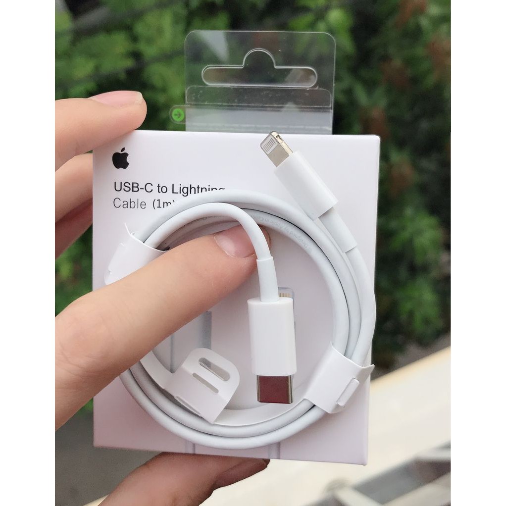 [𝑫𝒖̀𝒏𝒈 𝑻𝒉𝒖̛̉ 7 𝑵𝒈𝒂̀𝒚] BỘ SẠC NHANH IPHONE 18W USB-C DÀNH CHO IPHONE 8/8P/X/11/11Pro/11ProMax Fullbox CAO CẤP