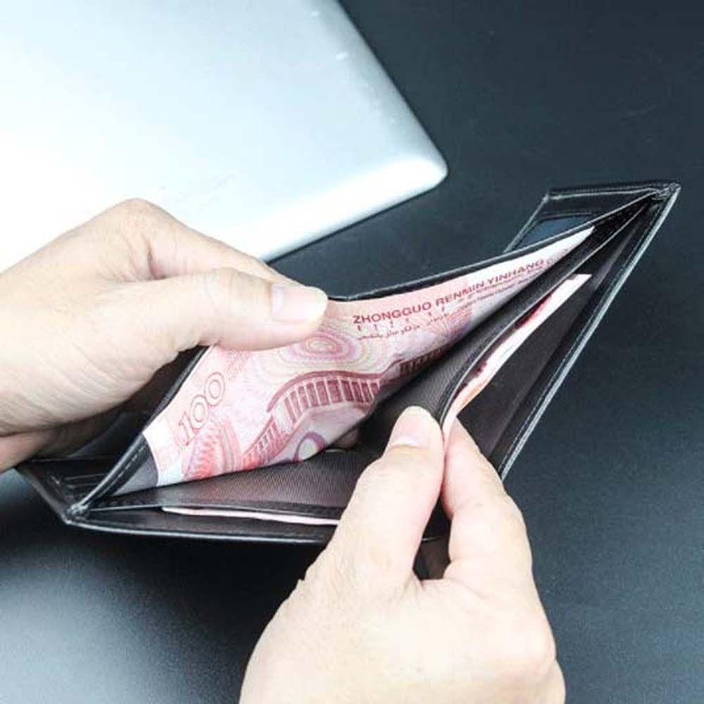 Ví Da PU Đựng Tiền / Thẻ Tín Dụng / Danh Thiếp Dành Cho Nam