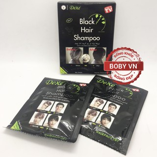 Dầu gội thảo dược đen tóc DEXE Black Hair Shampoo Anh Quốc