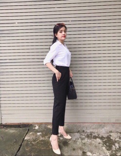 Quần baggy khoá sườn