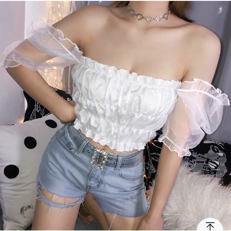 ÁO CROPTOP NHÚN HÓT
