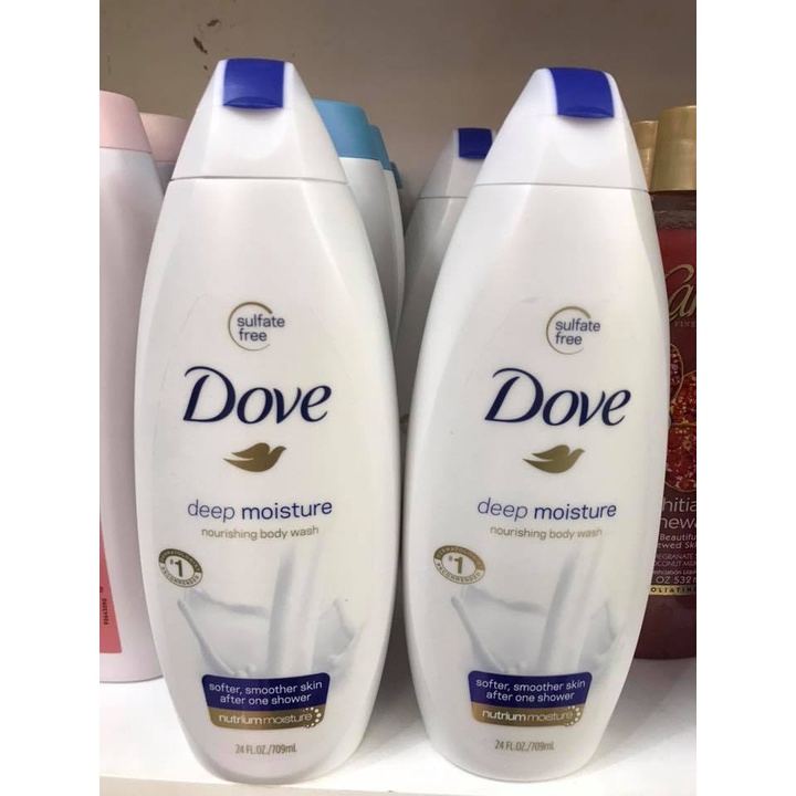 Sữa Tắm Dưỡng ẩm Chuyên Sâu Dove Deep Moisture 709ml