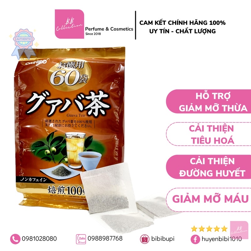 Trà Genpi Tea-Trà tiêu mỡ bụng Nhật Bản Genpi Tea Orihiro