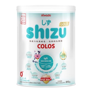 Sữa bột aiwado shizu colos gold 810g 0+