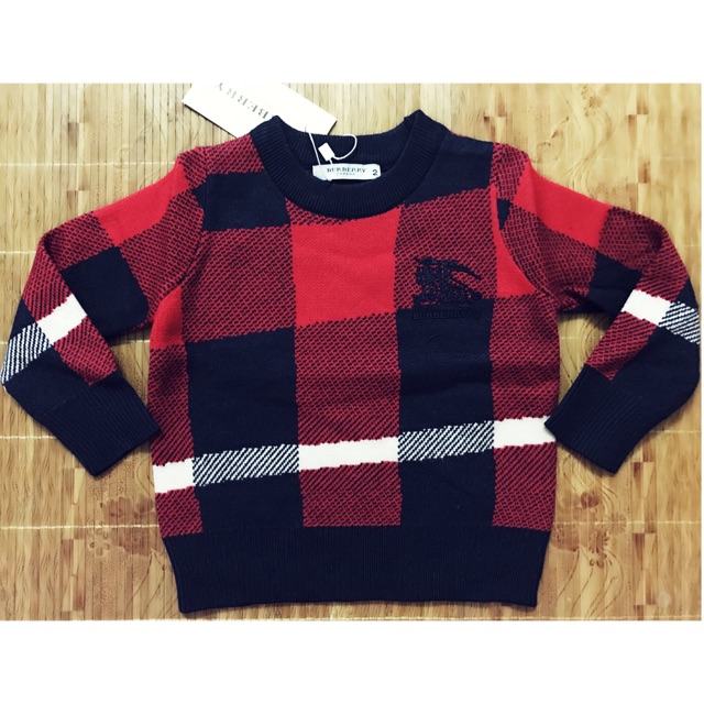 Áo len buberry 1-5 tuổi