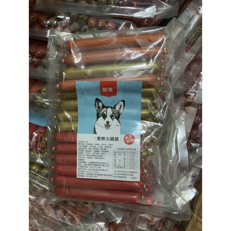[Mã PET50K giảm Giảm 10% - Tối đa 50K đơn từ 250K] [LINK SỈ] XÚC XÍCH CHÓ MÈO 30 CÁI 5 VỊ
