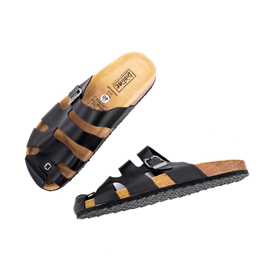 Dép birken vietnam Rọ da bò thật UNISEX xuất khẩu châu âu Bioline JKK