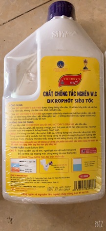 Chất thông cầu thông cống siêu mạnh siêu tốc Sifa Victory’s