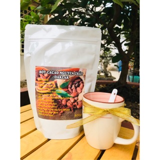 Bột cacao nguyên chất DakLak 500gr 22% bơ