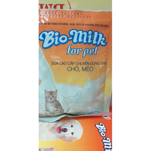 Bio milk sữa cho chó mèo mới sinh