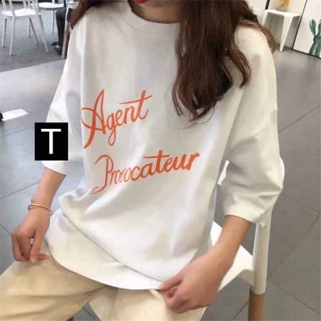 Sản phẩm gia đình làm: Áo cộc tay nữ thời trang agent