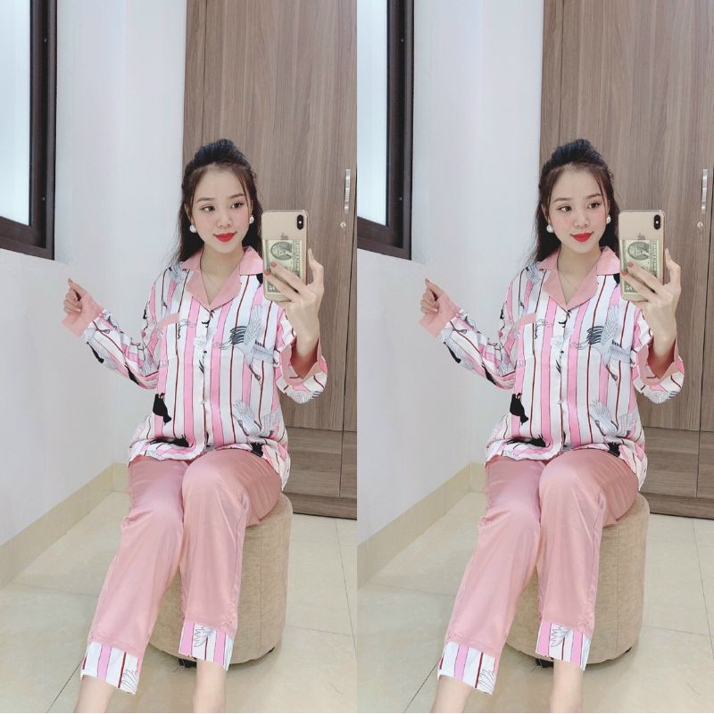 Combo set bộ satin thời trang hot hit