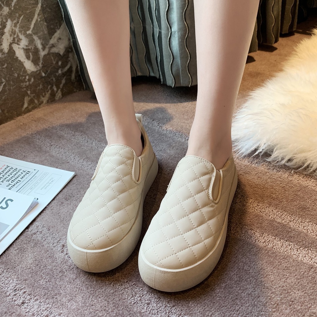 Giày bata lười nữ giayBOM GB Classics êm chân B1331