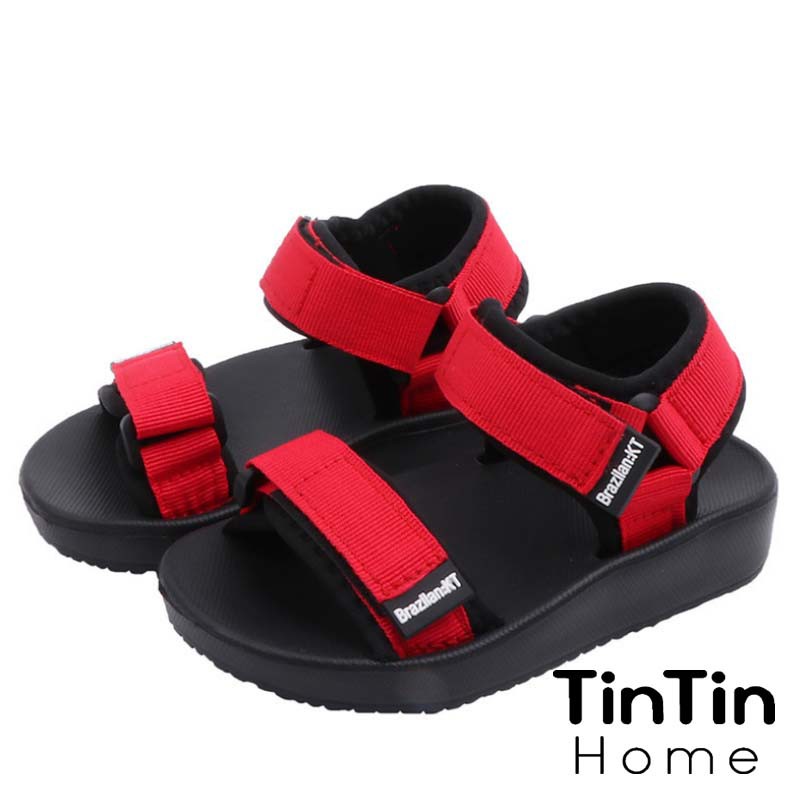 SANDAL BÉ TRAI, BÉ GÁI BRAZILIAN VẢI DÙ ĐẾ CAO SU CHỐNG TRƯỢT CHỐNG HÔI CHÂN, DÉP SANDAL CHO BÉ ĐI CHƠI ĐI HỌC DTE06