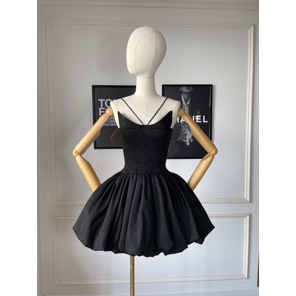 Đầm xoè bí cúp ngực