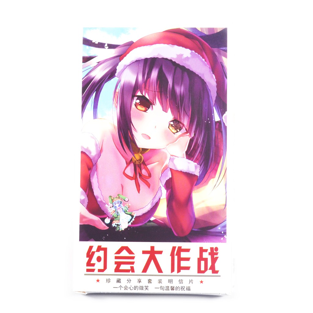 Hộp Postcard, Bưu thiếp Anime - Date a Live 15x9cm [AAM] [PGN22]
