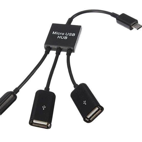 Bộ Chuyển Đổi Odern. Sku-1175 Micro Usb Otg Hub Đa Năng