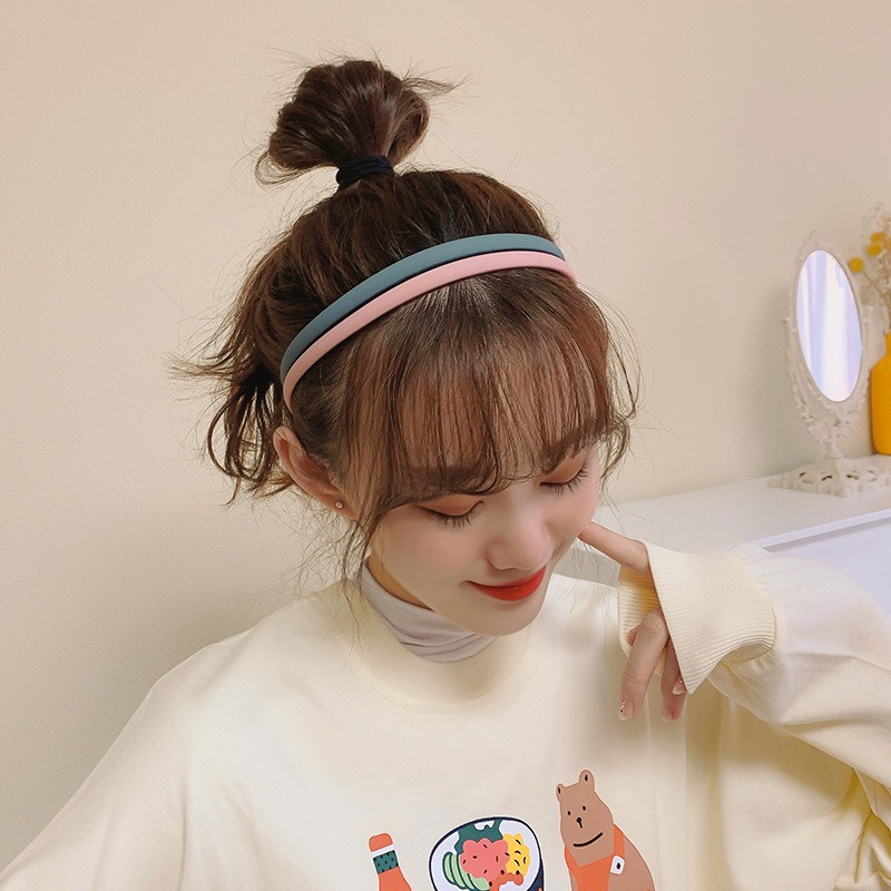 Cài tóc đơn giản hàn quốc phiên bản vừa