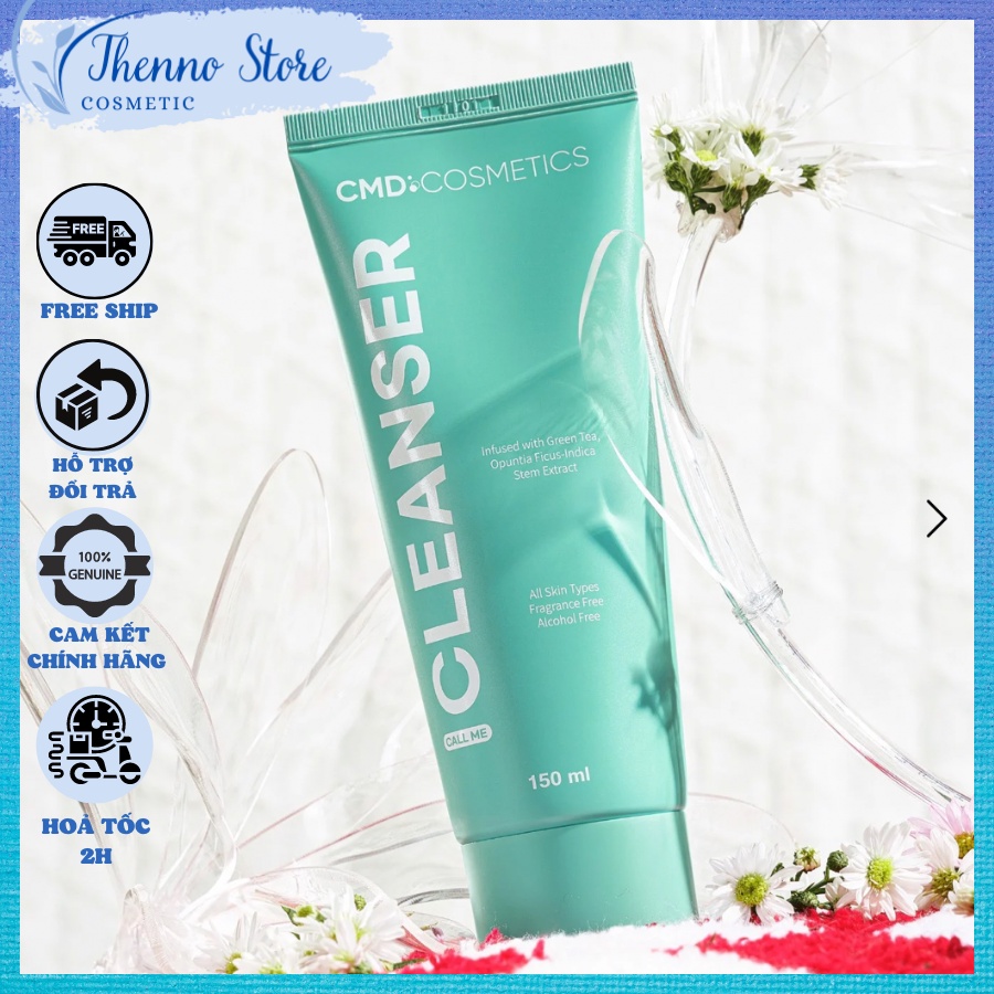 Sữa Rửa Mặt Call Me Cleanser Chiếc Xuất Xương Rồng Chống Lão Hoá, Ngừa Mụn và Bã Nhờn 150ml